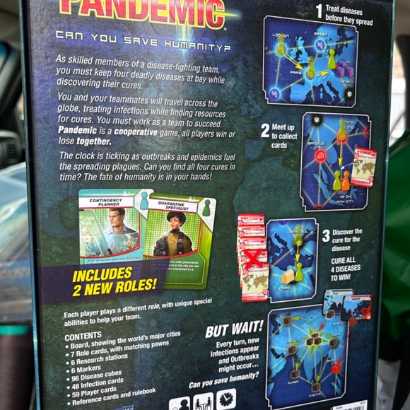Pandemic Board Game - Picture 2 of 2